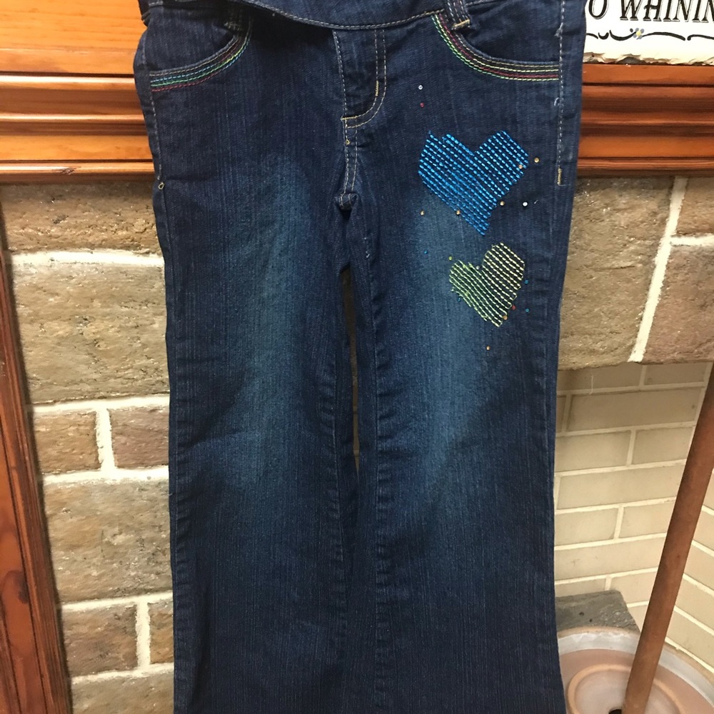 Blue Heart Jeans